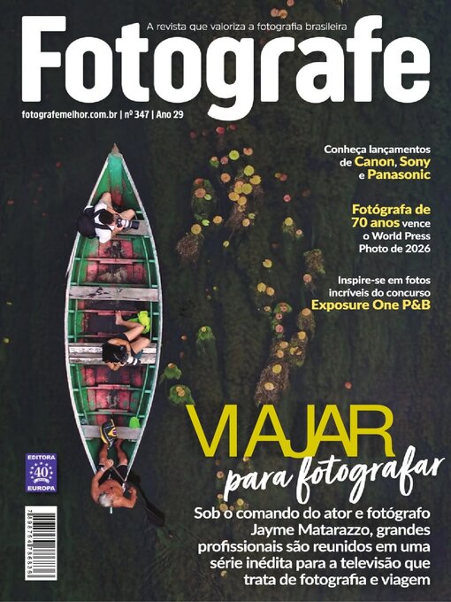 Cover image for Revista Fotografe Melhor